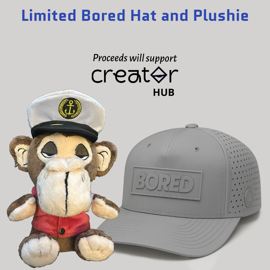 PRESALE: Creator HUB Bored Hat and Plushie